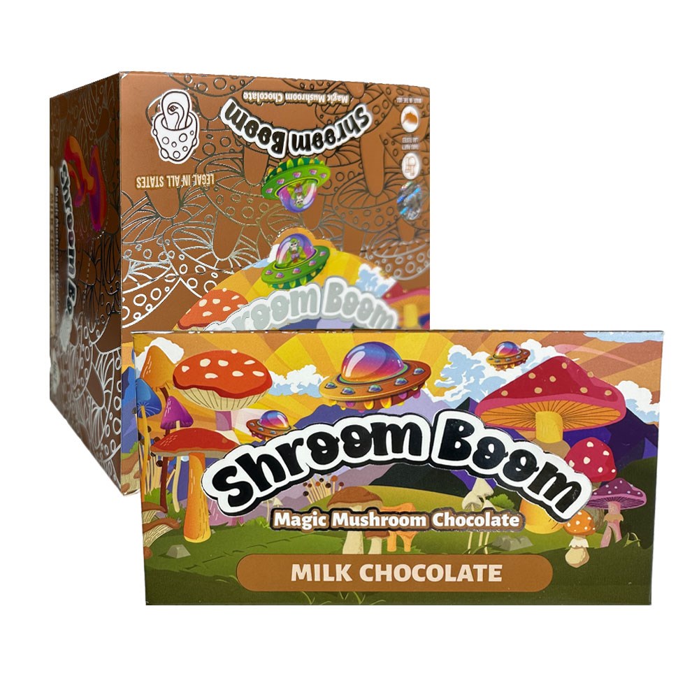 SHROOMBOOM MUSHROOM MILK CHOCOLATE