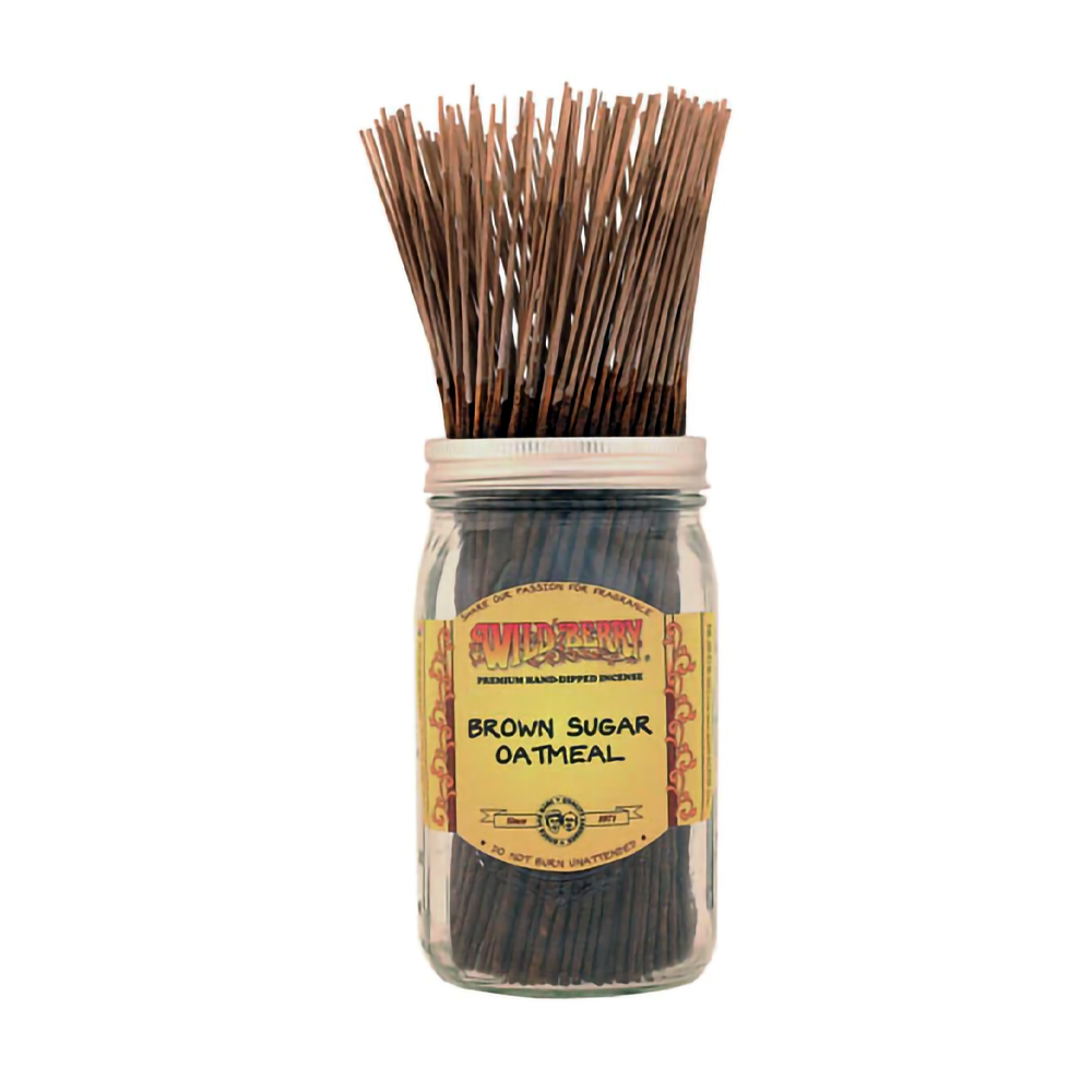 WILD BERRY INCENSE 100 STICKS - BROWN SUGAR OATMEAL