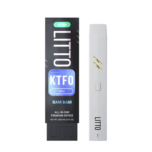 LITTO KTFO THC-A 2000MG DISPOSABLE - BAM BAM