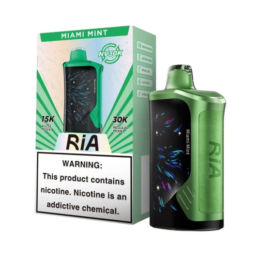 RIA NV 5% 30KPUFF DISPOSABLE- MIAMI MINT