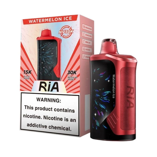 RIA NV 5% 30KPUFF DISPOSABLE- WATERMELON ICE