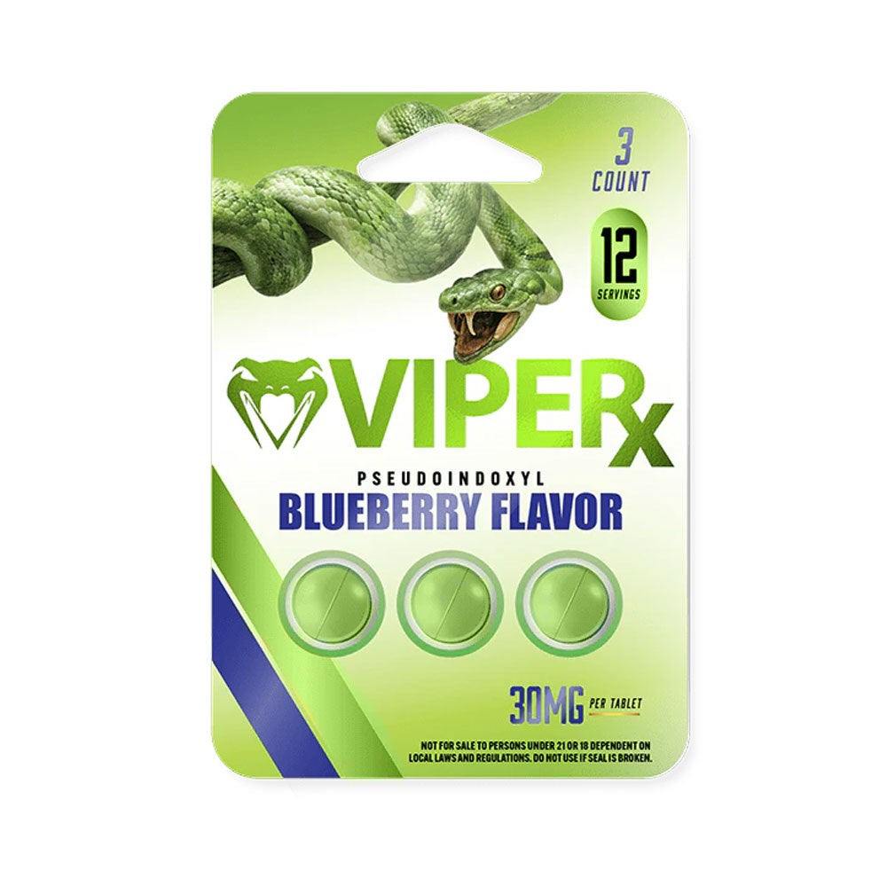 VIPER X PSEUDO 30MG 3CT KRATOM - BLUEBERRY