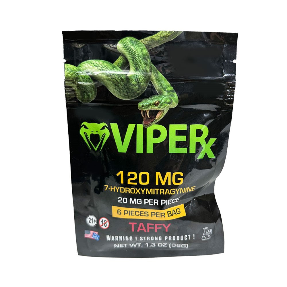 VIPER X 7 HYDROXI 1200MG 6CT KRATOM TAFFY