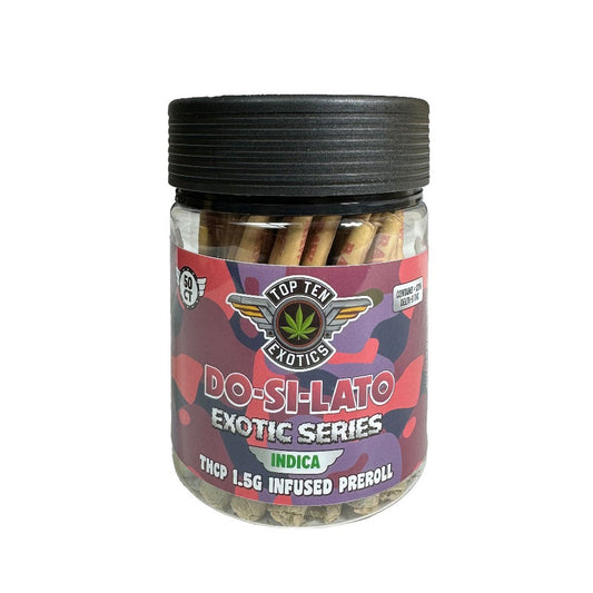 TOP TEN EXOTIC THCP 1.5G PREROLLS INDICA - DO SI LATO
