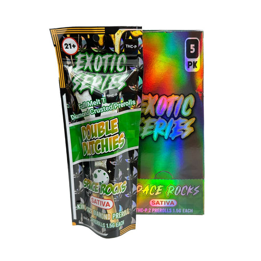 LOCO BUDZ THCP 1.5G 2CT PREROLLS SATIVA - SPACE ROCKS