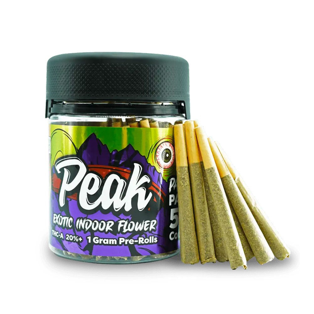 PEAK THCA 1G PREROLL INDICA - KUSH COOKIE