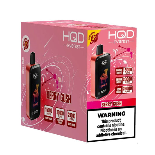 HQD CUVIE EVEREST 25K 5% DISPOSABLE - BERRY GUSH