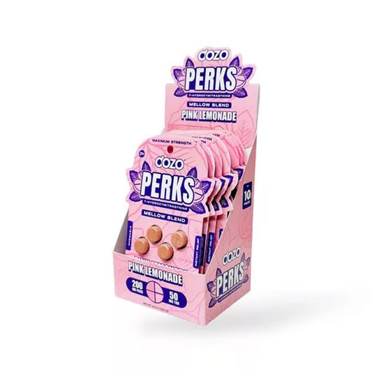 DOZO PERKS 7OHM MELLOW BLEND 4CT 50MG PILLS - PINK LEMONADE