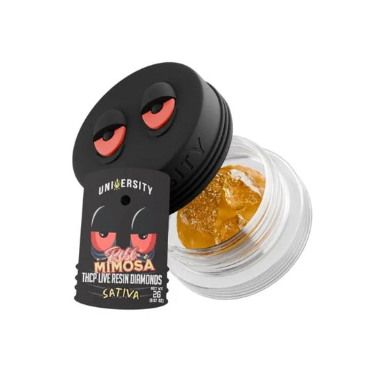 UNIVERSITY LIVE RESIN THCP 2G DIAMONDS SATIVA - MIMOSA