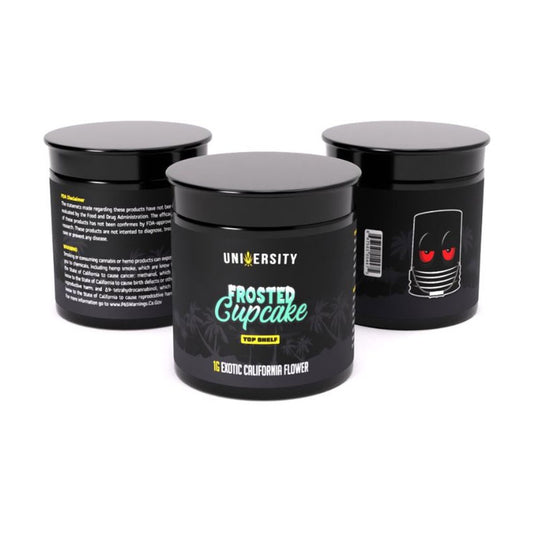 UNIVERSITY THCP 1OZ CALIFORNIA FLOWER - FROSTED CUPCAKE