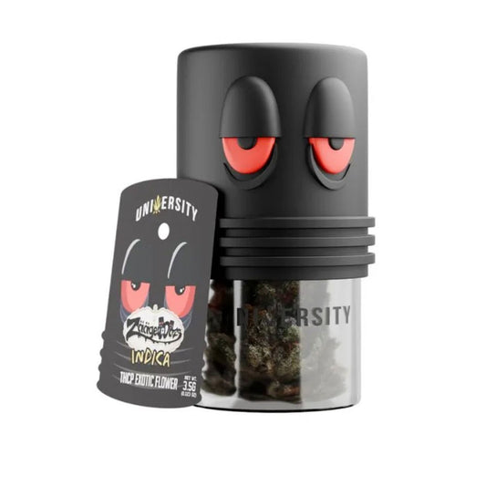 UNIVERSITY THCP 3.5OZ EXOTIC FLOWER INDICA - ZAAGERDAZ