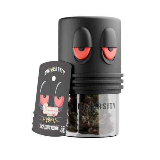 UNIVERSITY THCP 3.5OZ EXOTIC FLOWER HYBRID - LEMON CHERRY GELATO