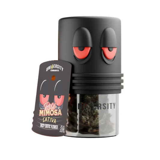 UNIVERSITY THCP 3.5OZ EXOTIC FLOWER HYBRID - ROSE MIMOSA