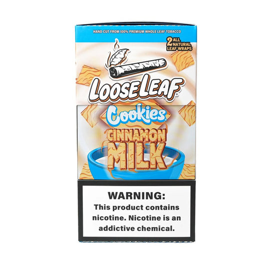 LOOSELEAF 2CT/2.99 WRAPS - COOKIES CINNAMON MILK