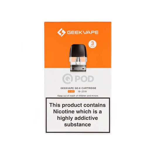 GEEKVAPEJ REPLACEMENT 0.6oHMS POD CARTRIDGE