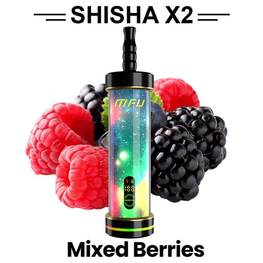 MFU SHISHA 60KPUFFS DISPOSABLE - MIXED BERRIES