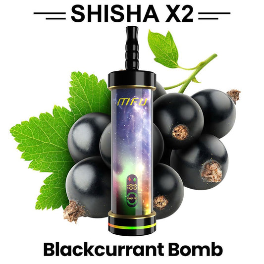 MFU SHISHA 60KPUFFS DISPOSABLE - BLACKCURRANT BOMB