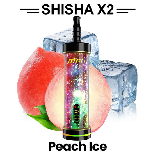 MFU SHISHA 60KPUFFS DISPOSABLE - PEACH ICE