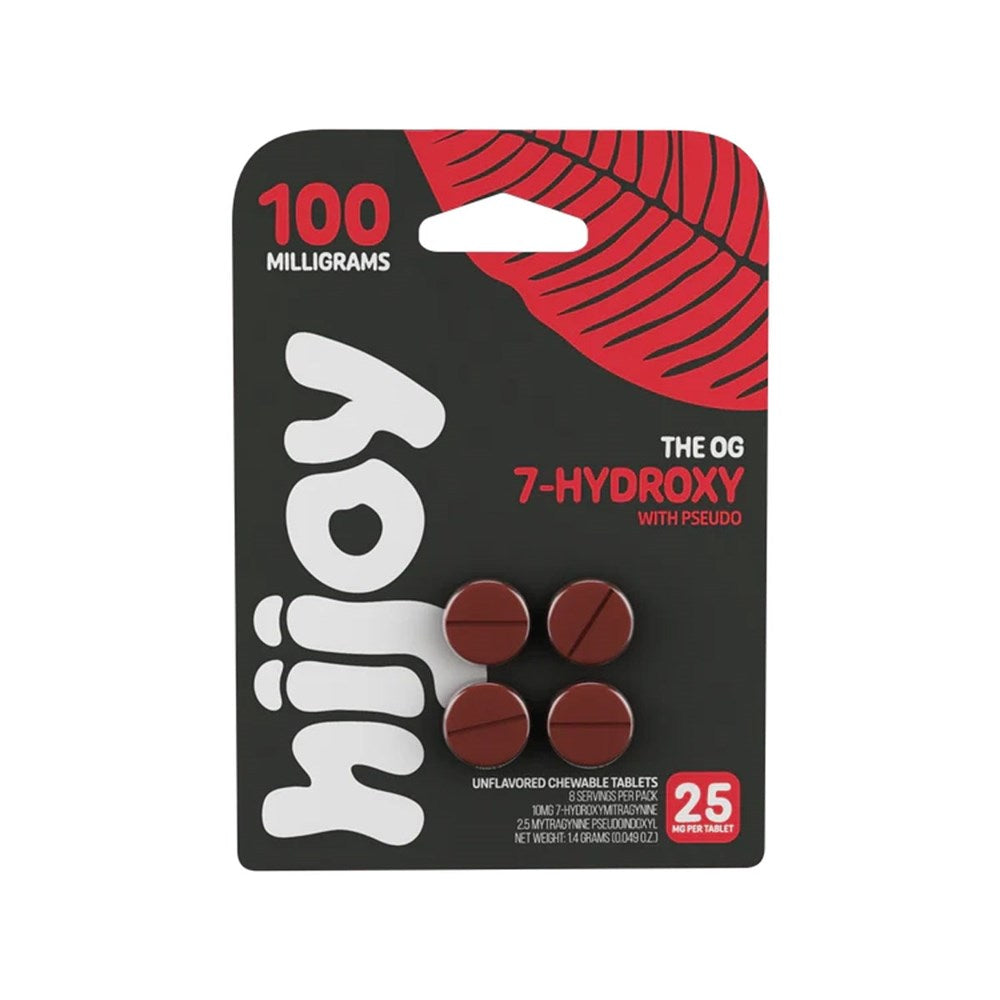 HIJOY 7 OHMZ 25MG 4CT KRATOM CAPSULES - THE OG