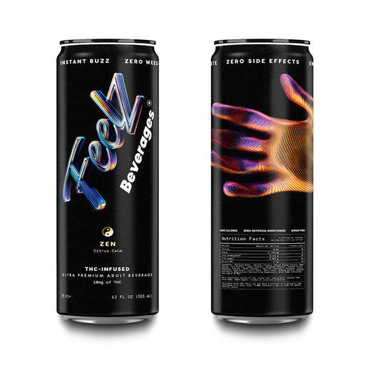 FEELZ THC-INFUSED DRINK - ZEN/CITRUS CALM
