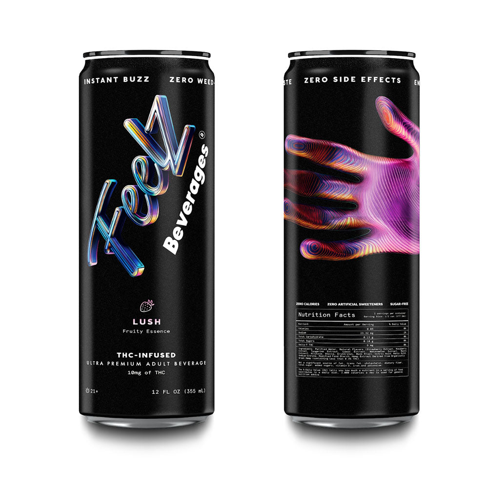 FEELZ THC-INFUSED DRINK - LUSH/FRUITY ESSENCE