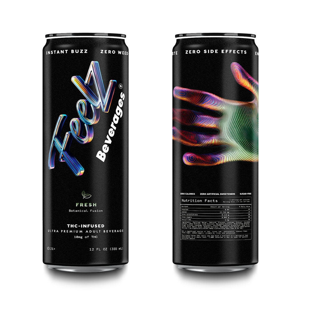 FEELZ THC-INFUSED DRINK - FRESH/BOTANICAL FUSION
