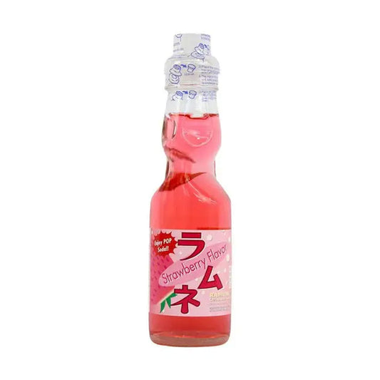 FUJI SODA 200ML JAPAN BOTTLE - STRAWBERRY