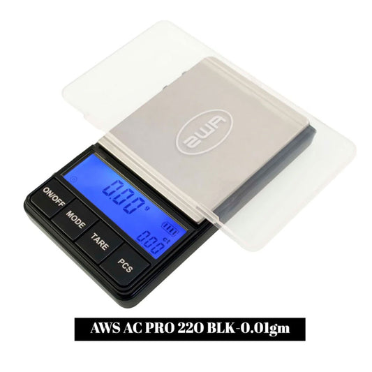 AWS 220x0.01G SCALE - BLACK