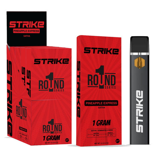 STRIKE ROUND1 SERIES 1G DISPOSABLE SATIVA - PINEAPPLE EXPRESS