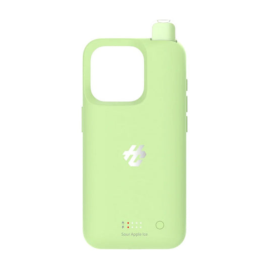 HC 30KPUFFS IPHONE 15 PRO DISPOSABLE - SOUR APPLE ICE