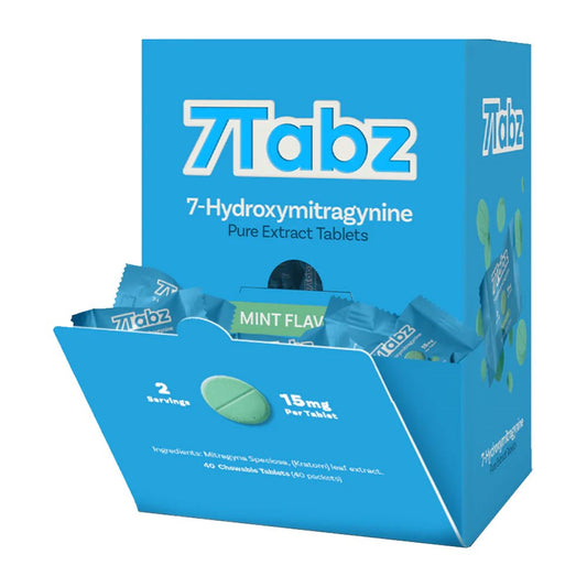 7TABZ 15MG PURE KRATOM - MINT