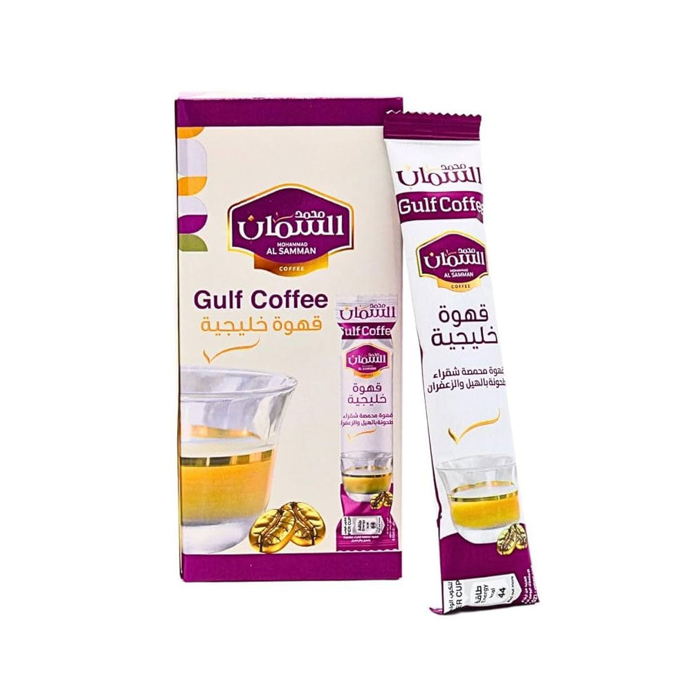 GULF COFFEE BLONDE ROASTED WITH CARDA &SAFFRON 10G MON