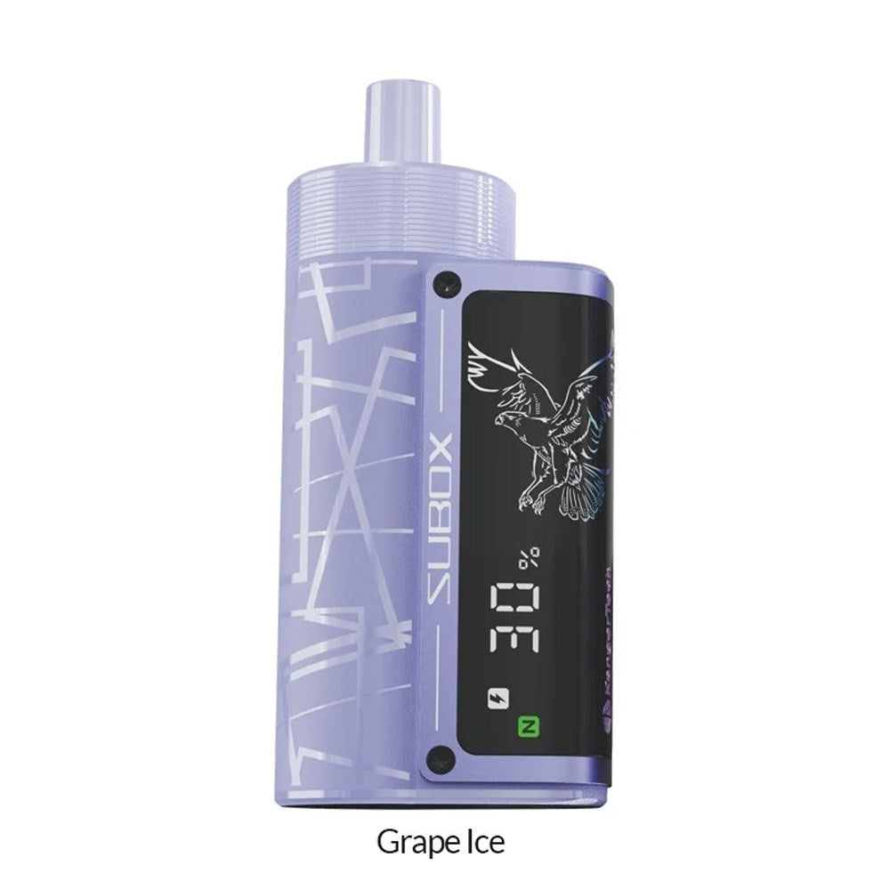SUBOX 5%NIC 50KPUFFS DISPOSABLE - GRAPE ICE