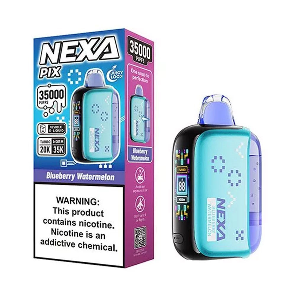 NEXA PIX 35KPUFFS DISPOSABLE - BLUEBERRY WATERMELON