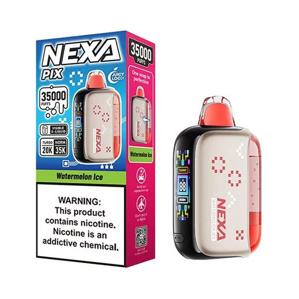 NEXA PIX 35KPUFFS DISPOSABLE - WATERMELON ICE