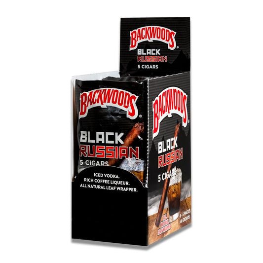 BACKWOODS 5PK BLACK RUSSIAN CREAM
