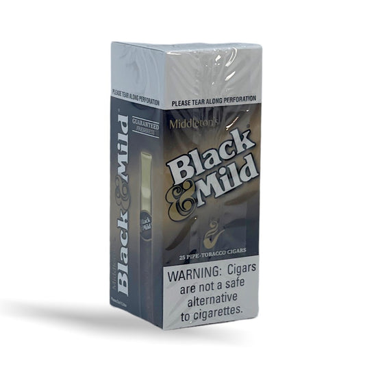 BLACK & MILD ORG 25CT UPR