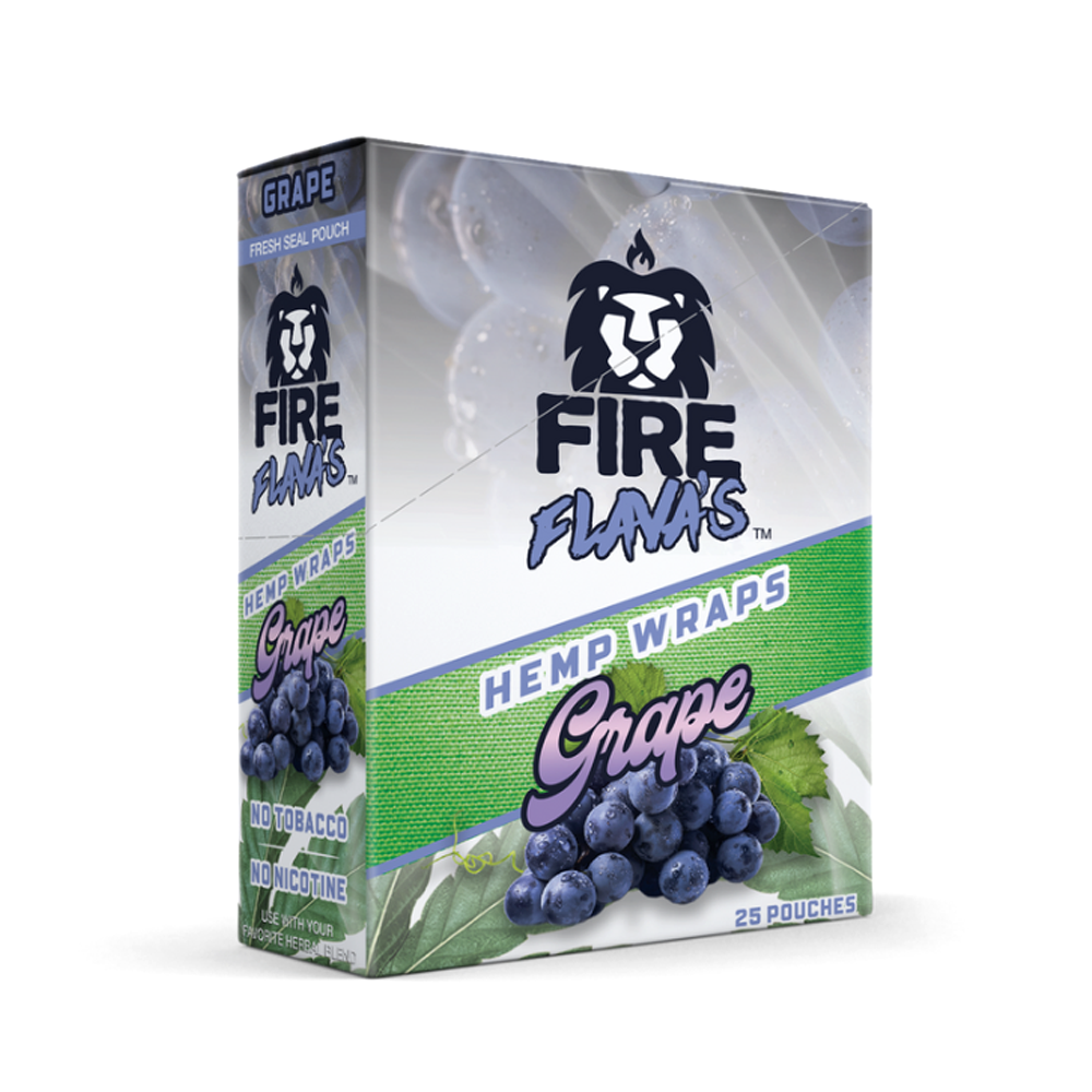 FIRE FLAVA'S GRAPE HEMP WRAP – Ben Exotics