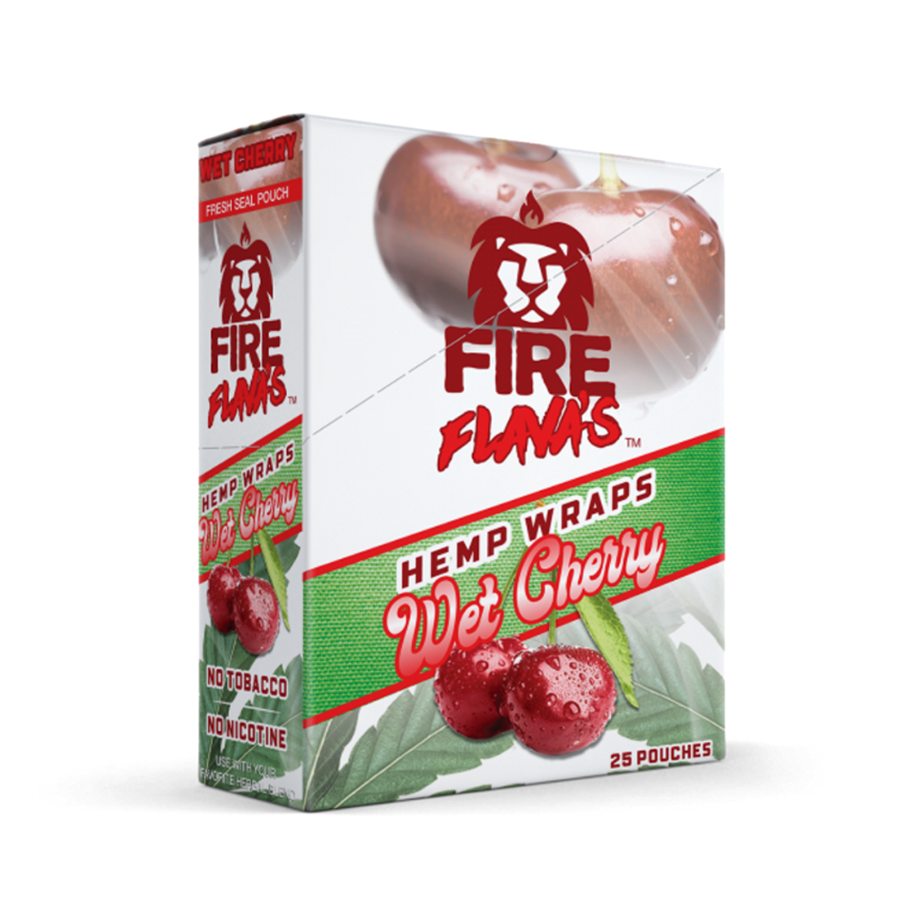 FIRE FLAVA'S WET CHERRY HEMP WRAP – Ben Exotics