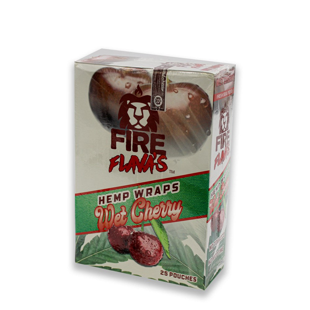 FIRE FLAVA'S WET CHERRY HEMP WRAP