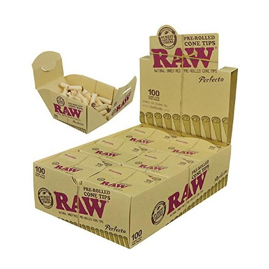RAW PERFECTO PRE-ROLLED CONE TIPS