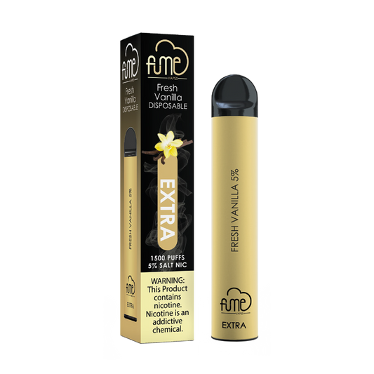 FUME EXTRA 5% SALT NIC DISPOSABLE - FRESH VANILLA
