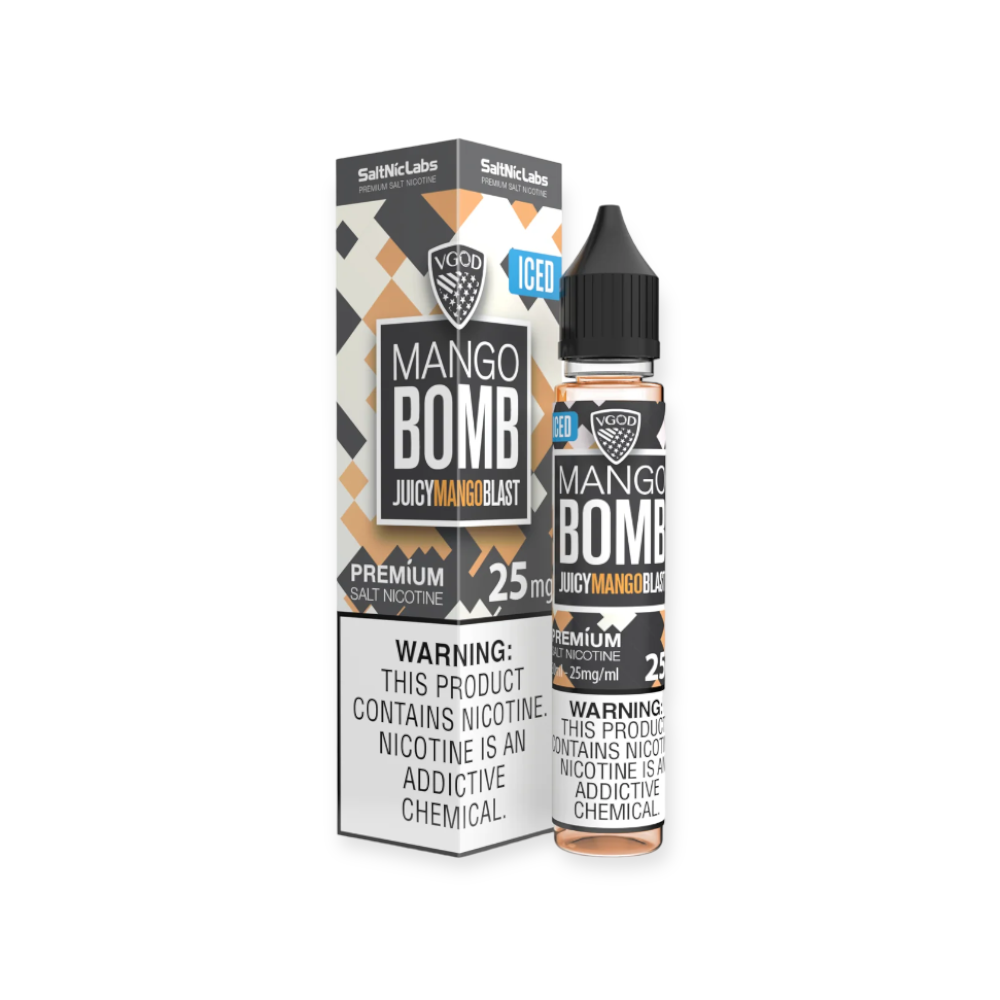 VGOD SALT NIC 30ML ICED MANGO BOMB 25MG