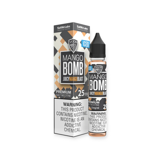 VGOD SALT NIC 30ML ICED MANGO BOMB 25MG