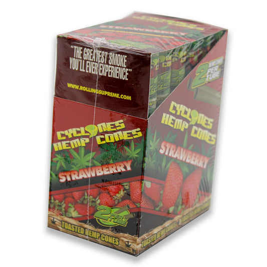 CYCLONES HEMP CONES STRAWBERRY