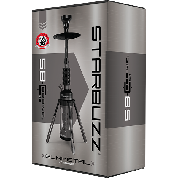 STARBUZZ CARBINE 2.0 HOOKAH - GUN METAL