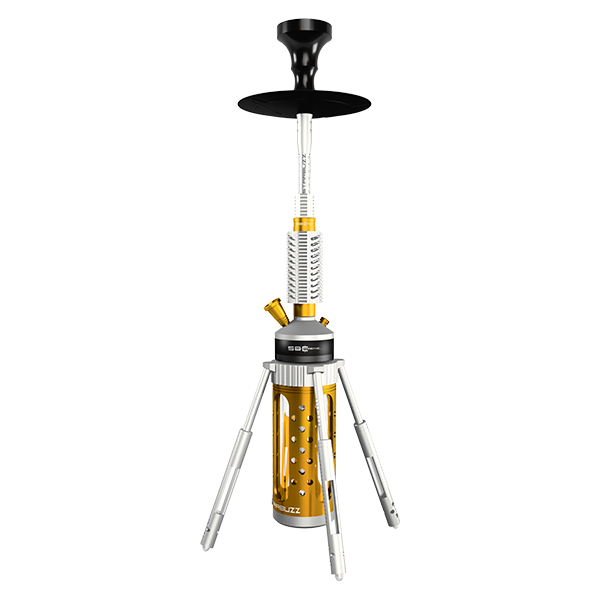 STARBUZZ CARBINE 2.0 HOOKAH - WHITE GOLD
