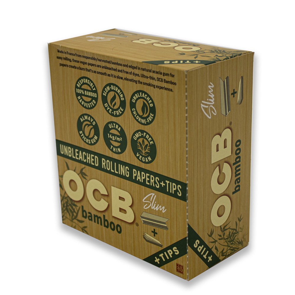 OCB BAMBOO+TIPS SLIM