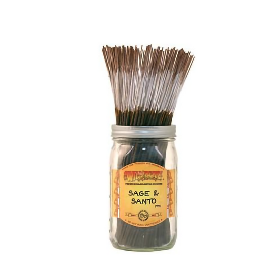 WILD BERRY INCENSE 100 STICKS - SAGE & SANTO