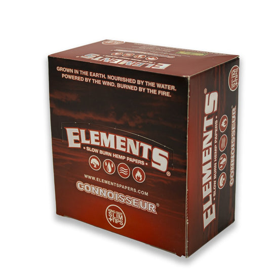 ELEMENTS RED CONNOISSEUR KS SLIM+TIPS